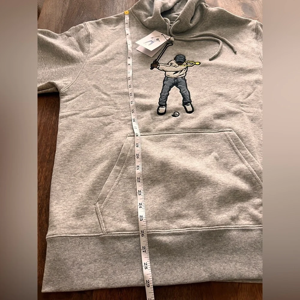 NWT- Swingman Logo Hoodie- Eastside Golf Gray Sz Small - Picture 9 of 10